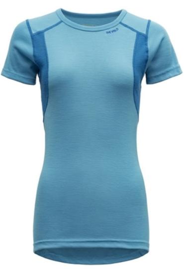 Devold triko HIKING WOMAN T-shirt (2021) Barva: Malibu/Skydiver, Velikost: L