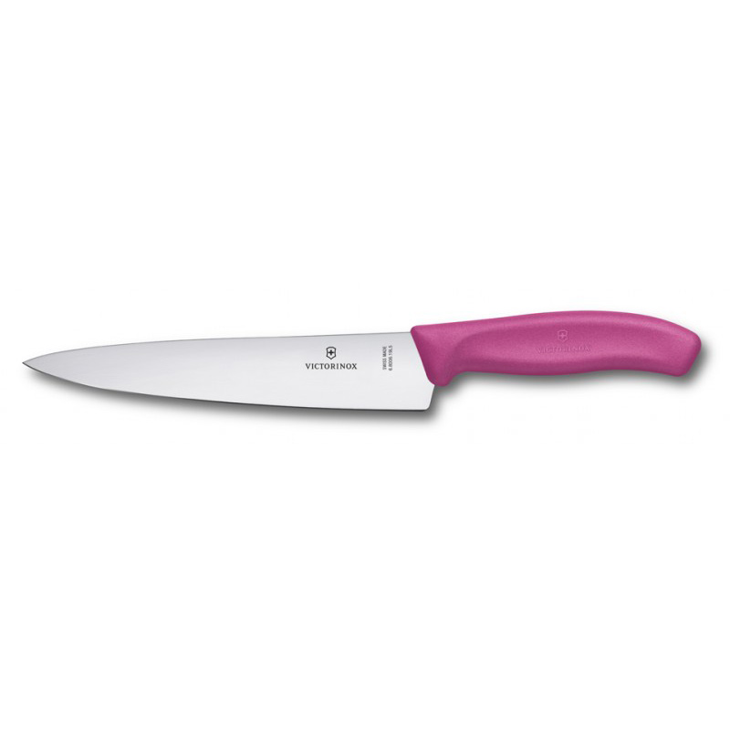 Victorinox Kuchyňský nůž 19cm,růžový,bli,plast