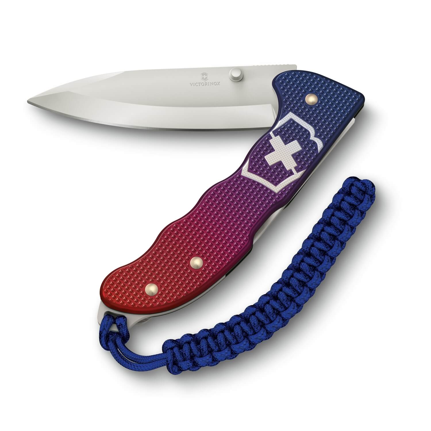 Victorinox Nůž Evoke Alox, blue/red