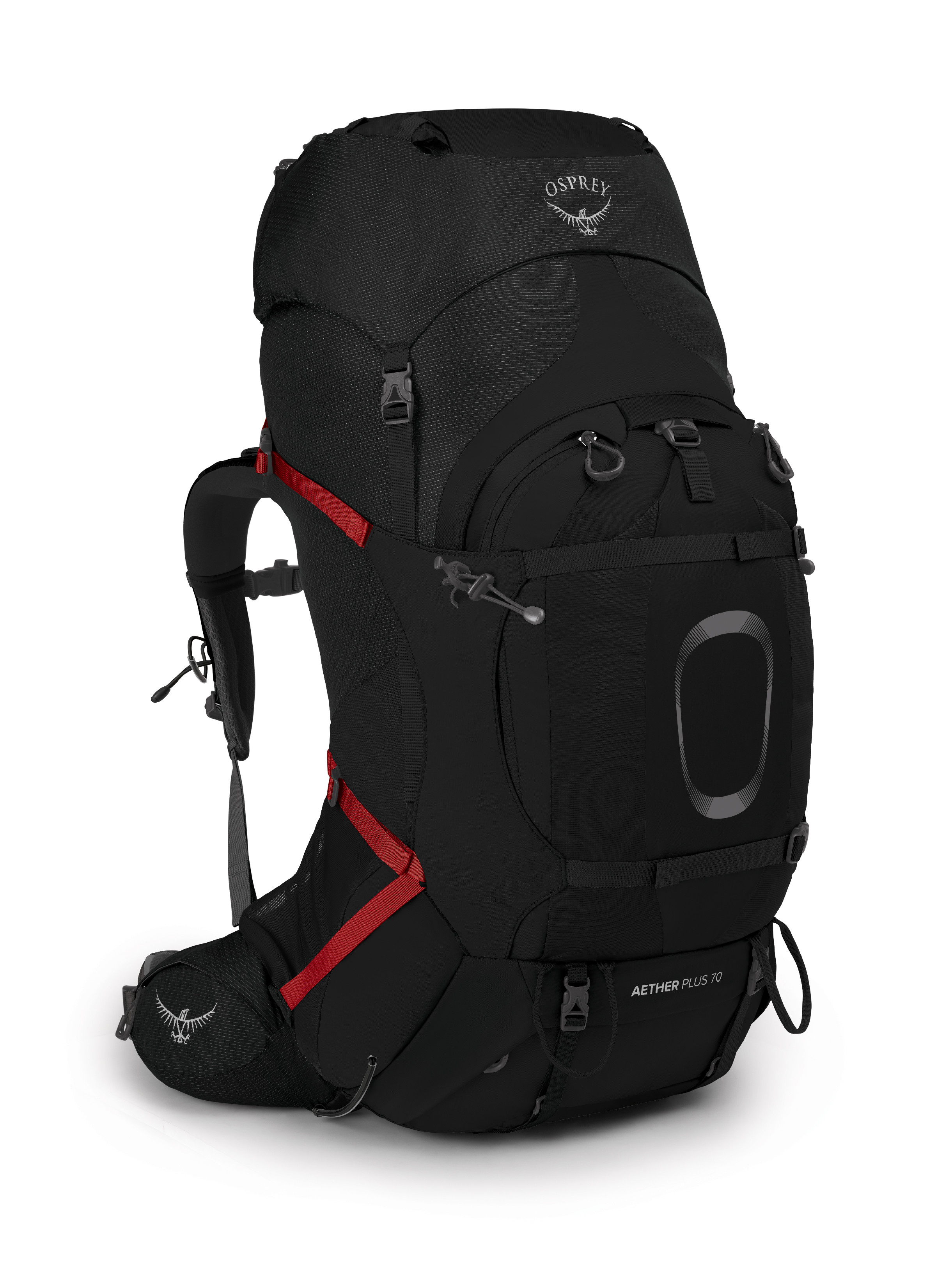 OSPREY AETHER PLUS 70 Barva: black, Velikost: S/M