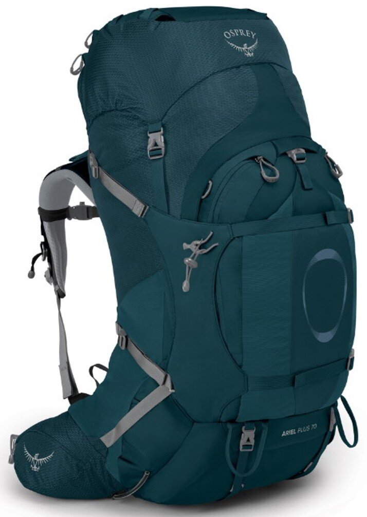 OSPREY ARIEL PLUS 70 Barva: night jungle blue, Velikost: WM/WL