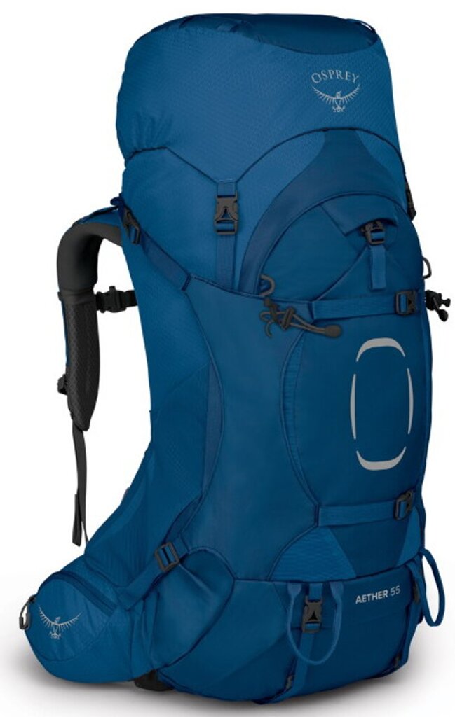 OSPREY AETHER 55 II Barva: deep water blue, Velikost: L/XL