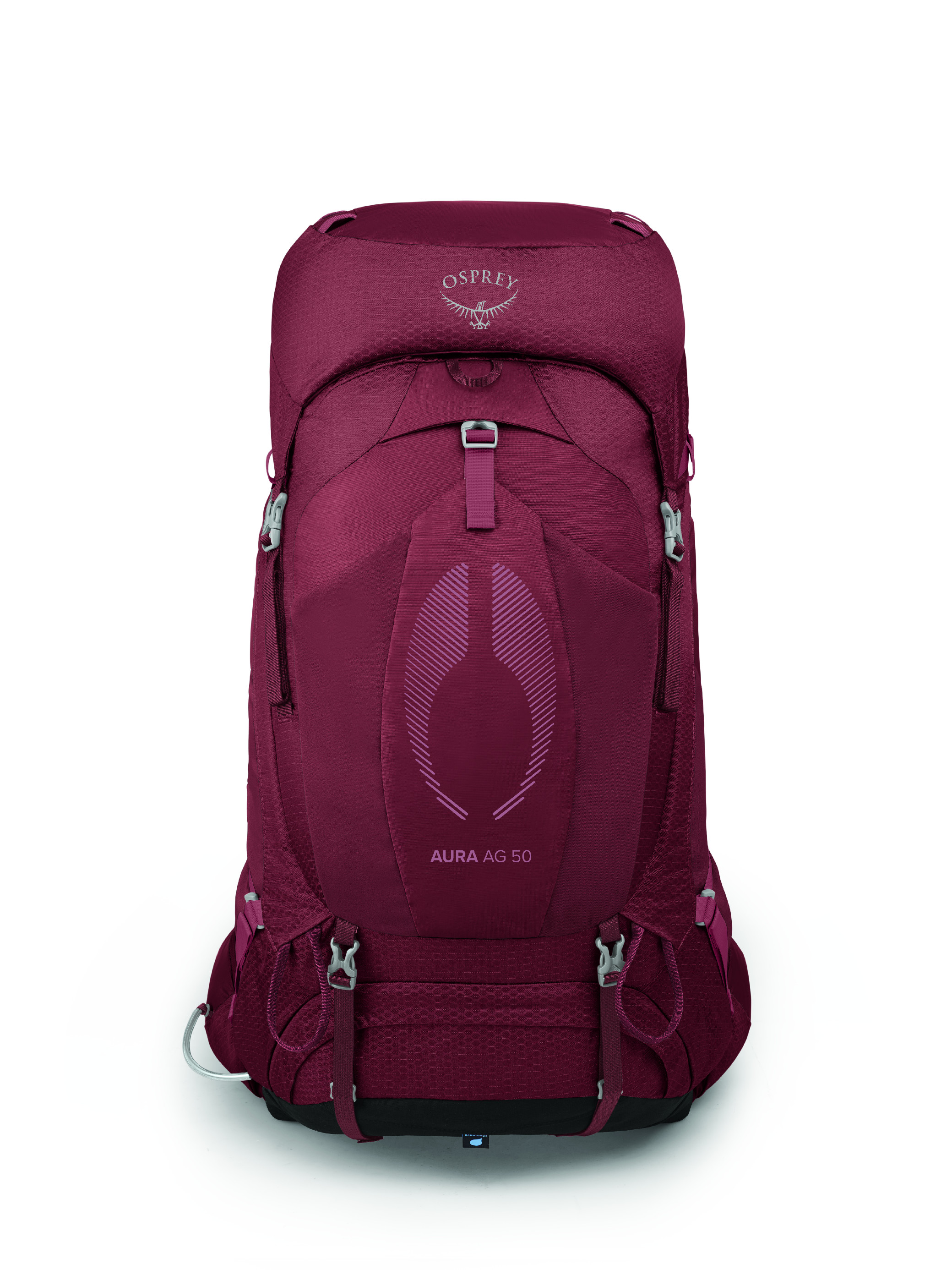 OSPREY AURA AG 50 Barva: berry sorbet red, Velikost: WM/WL