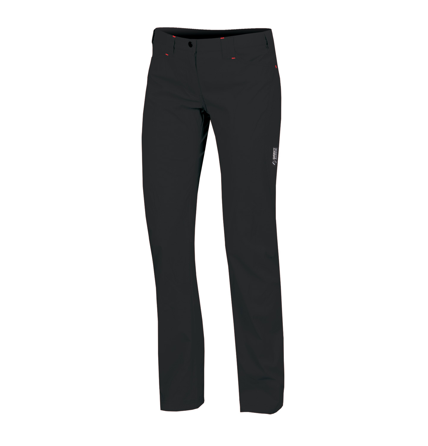 Direct Alpine kalhoty CORTINA LADY Barva: black/red, Velikost: XL