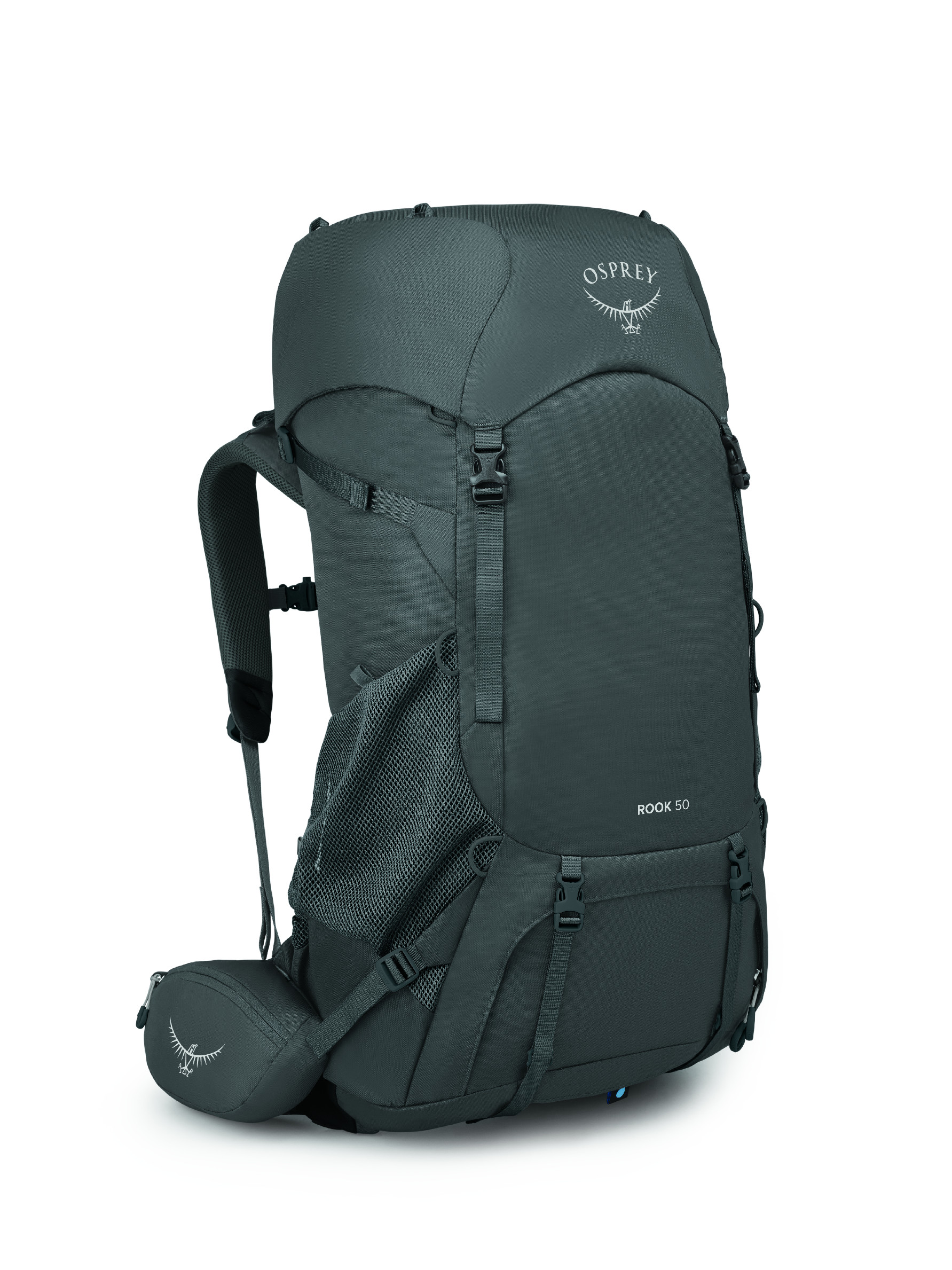 OSPREY ROOK 50 Barva: dark charcoal/silver lining