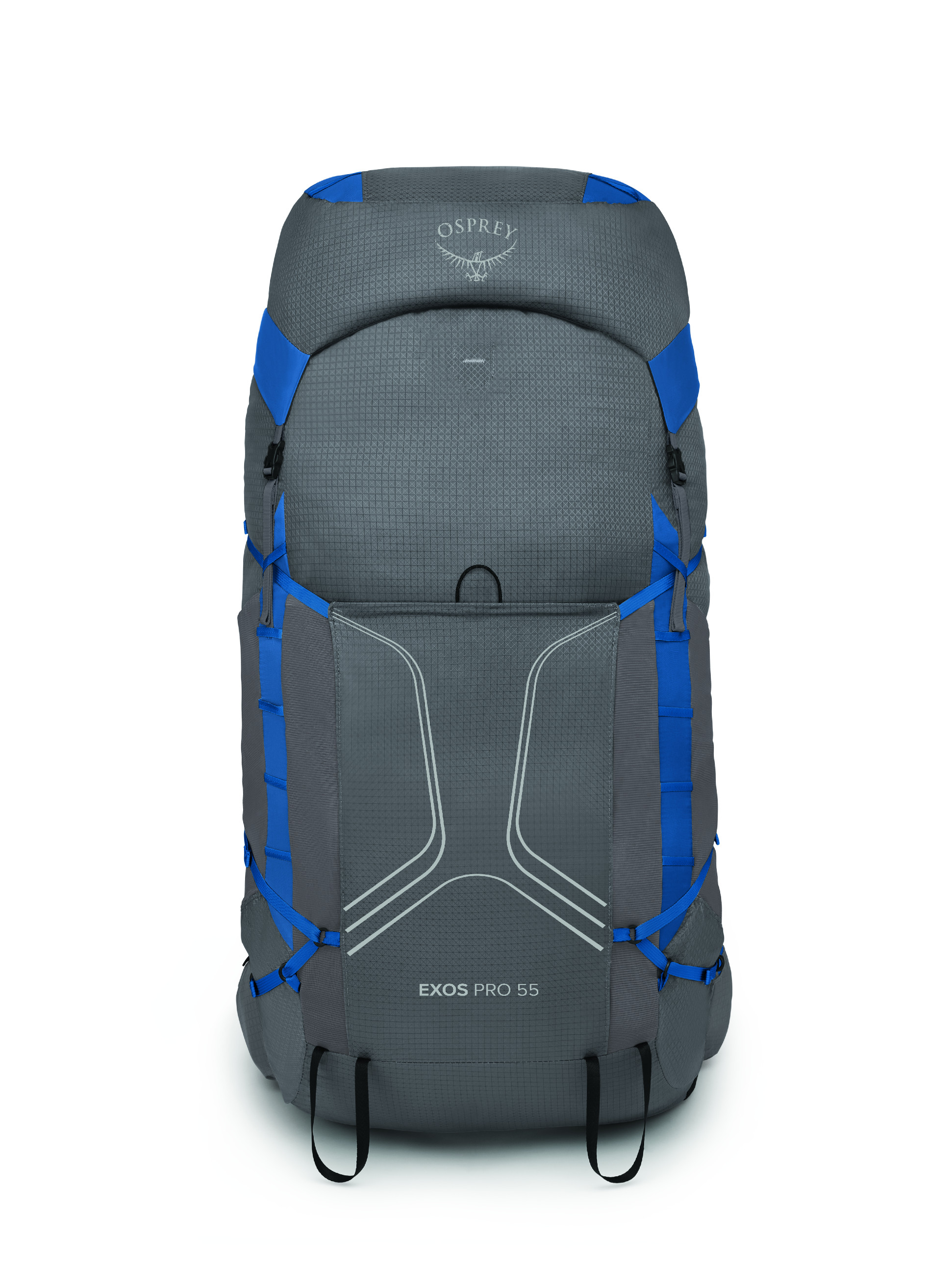 OSPREY EXOS PRO 55 Barva: dale grey/agam blue, Velikost: L/XL