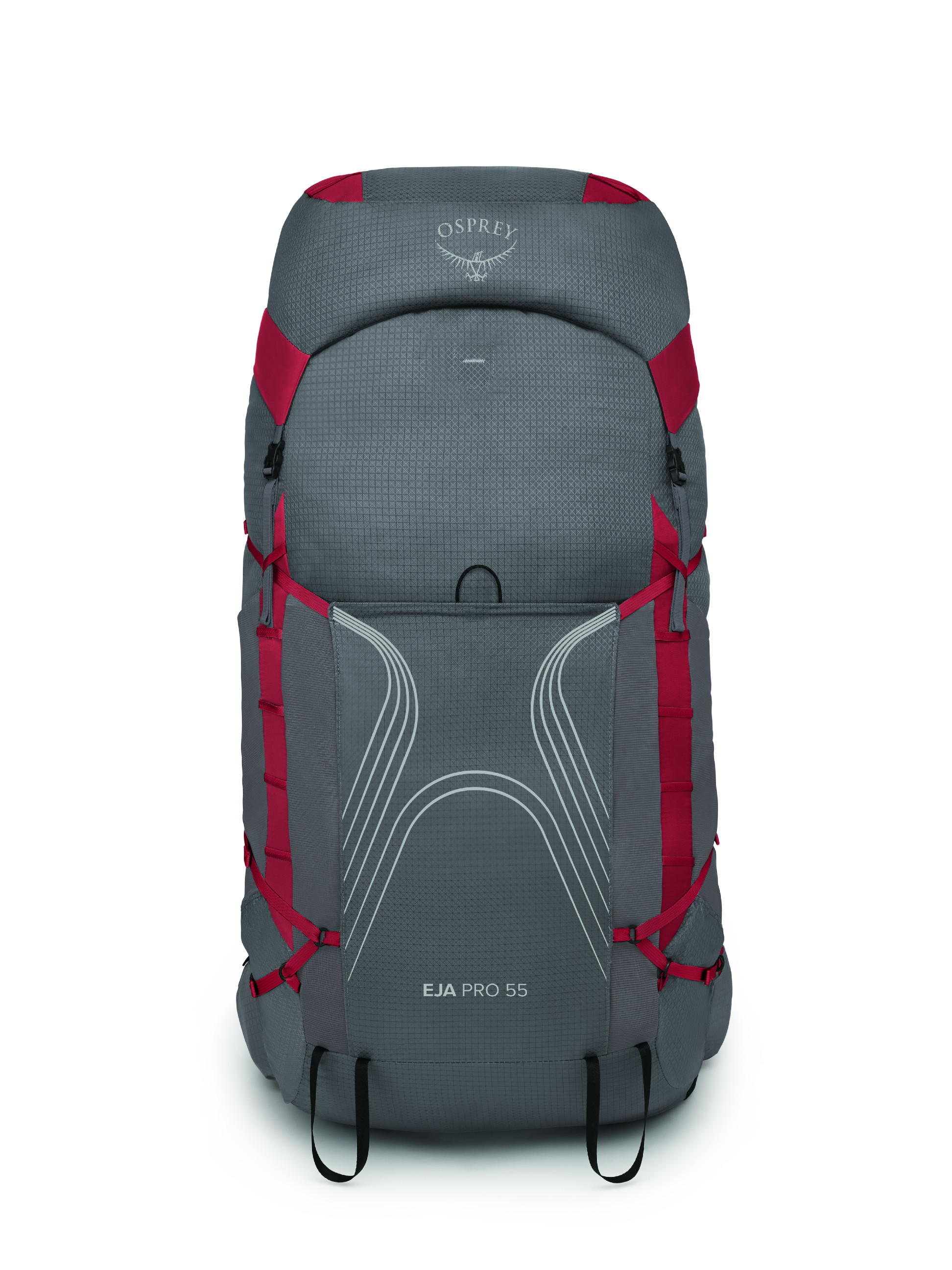 OSPREY EJA PRO 55 Barva: dale grey/poinsettia red, Velikost: WM/WL