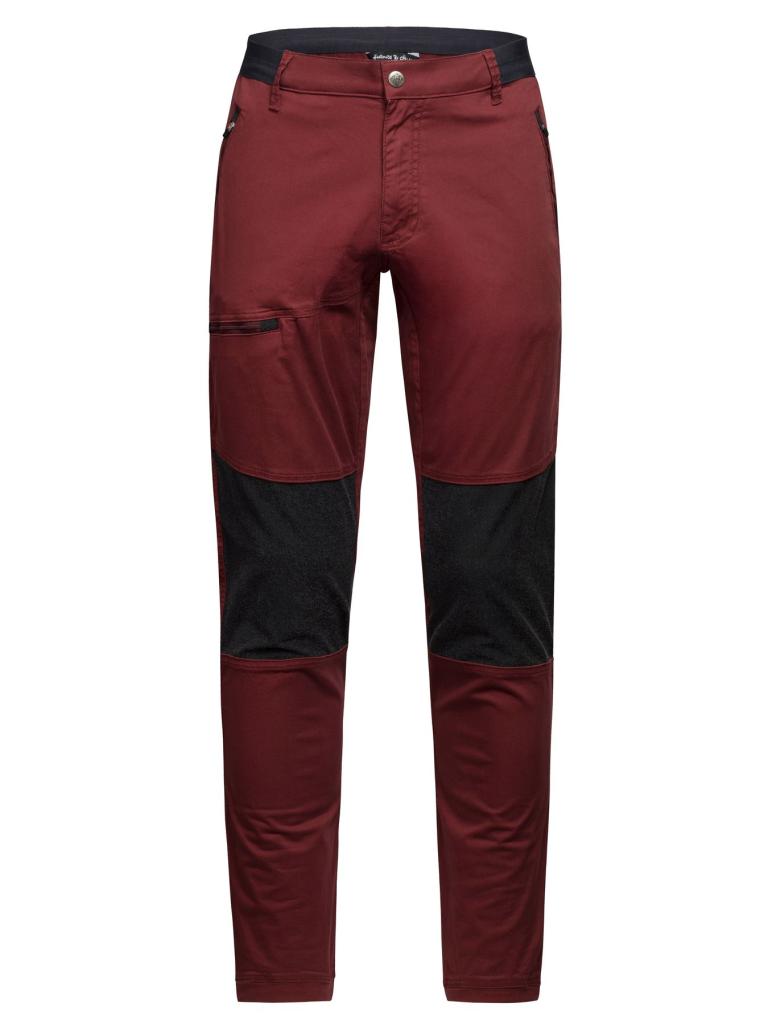 Chillaz pánské kalhoty Direttissima Barva: dark red, Velikost: M
