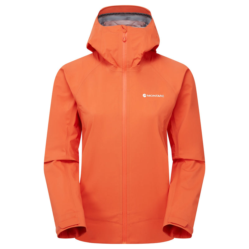 Montane dámská bunda Phase Lite Jacket Barva: tigerlily, Velikost: UK8/EUR36/US4/XS