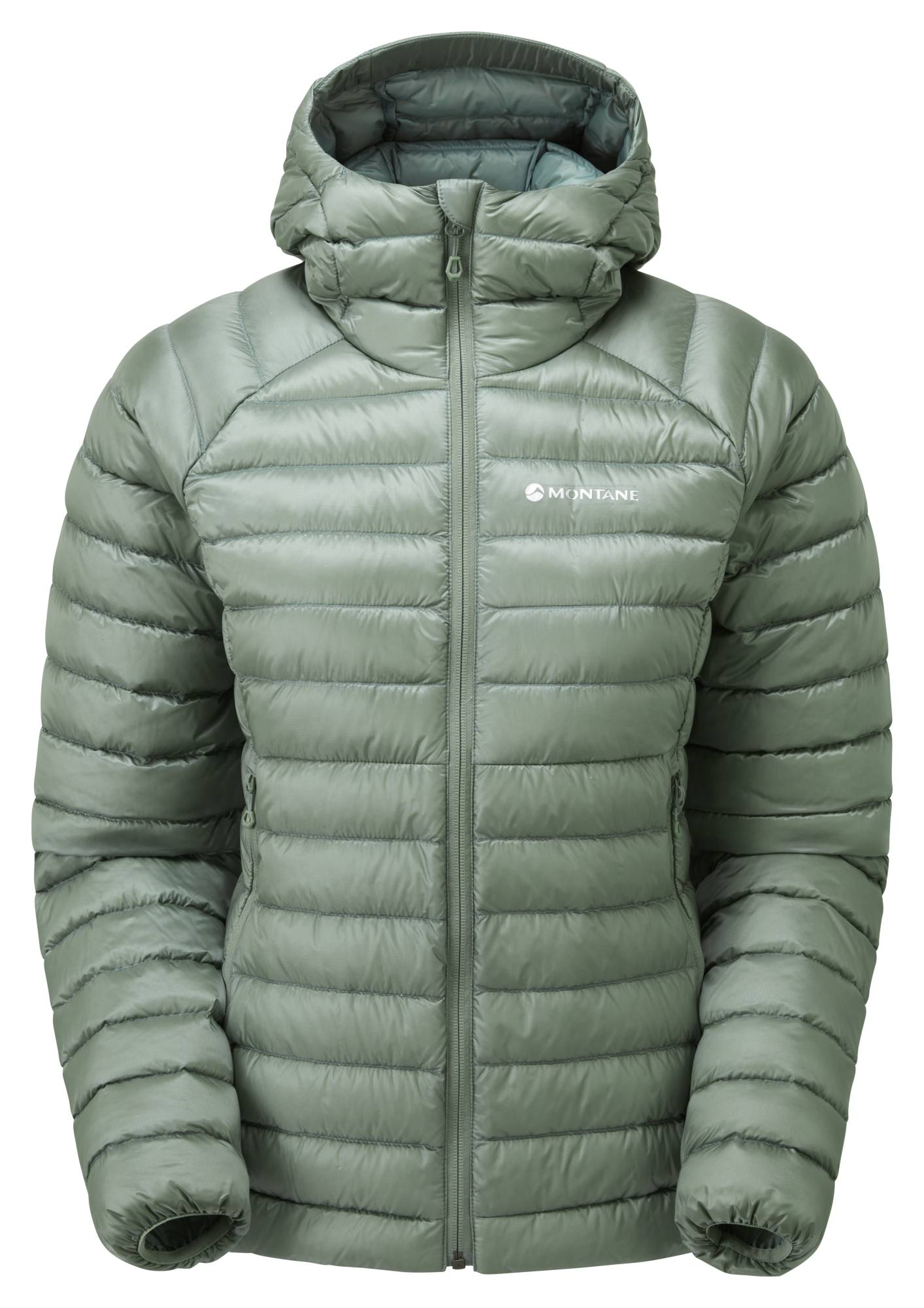 Montane dámská bunda s kapucí Anti-Freeze Hoodie Barva: Pale Sage, Velikost: UK8/XS