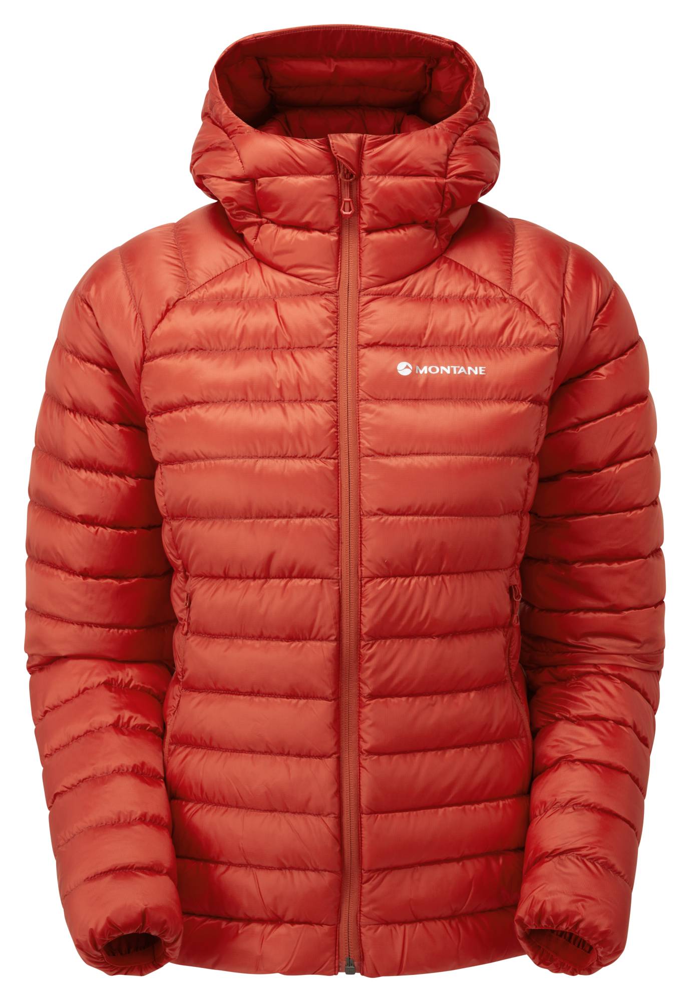 Montane dámská bunda s kapucí Anti-Freeze Hoodie Barva: Saffron Red, Velikost: UK8/XS