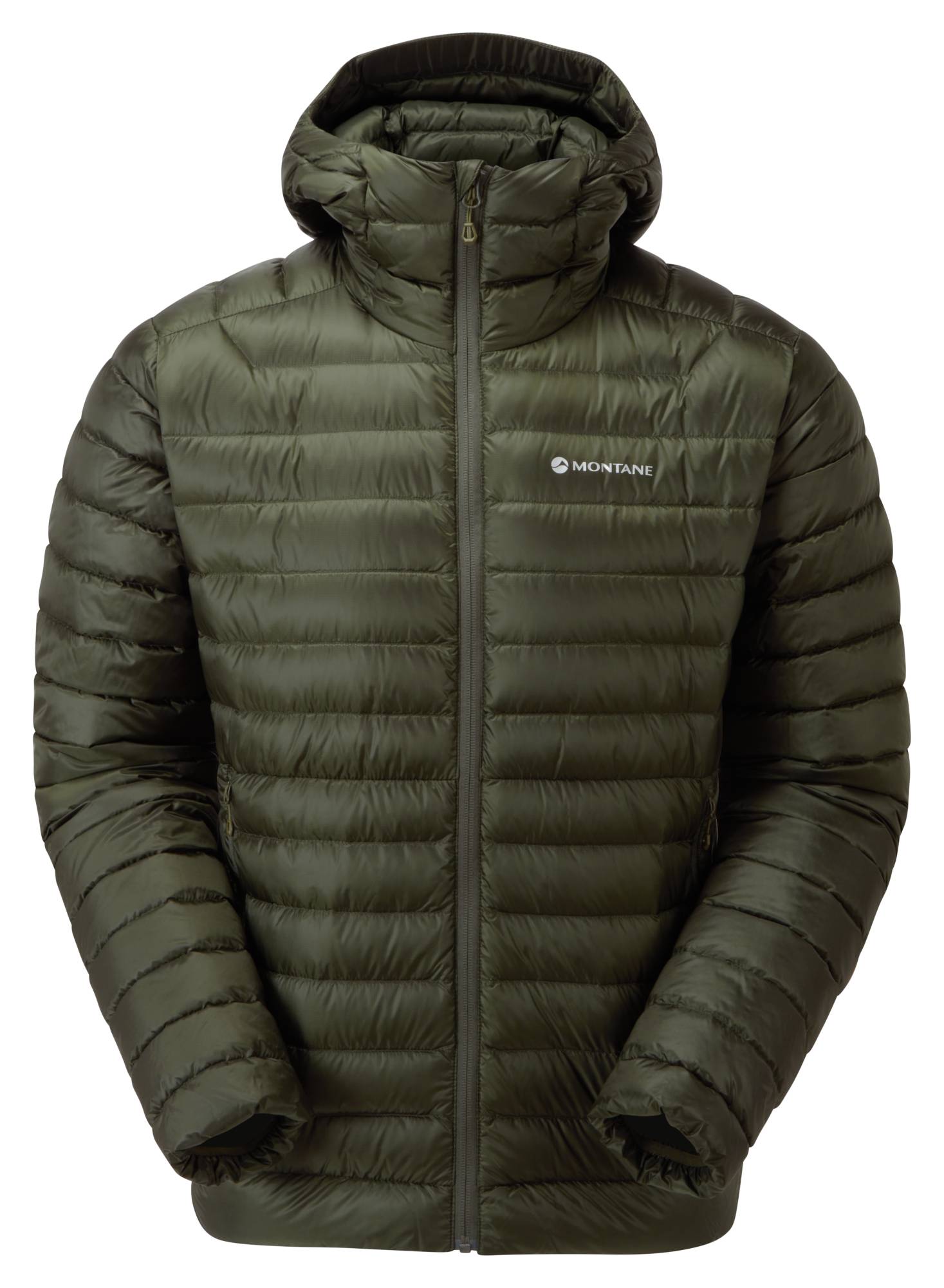 Montane pánská bunda s kapucí Anti-Freeze Hoodie Barva: Oak Green, Velikost: S