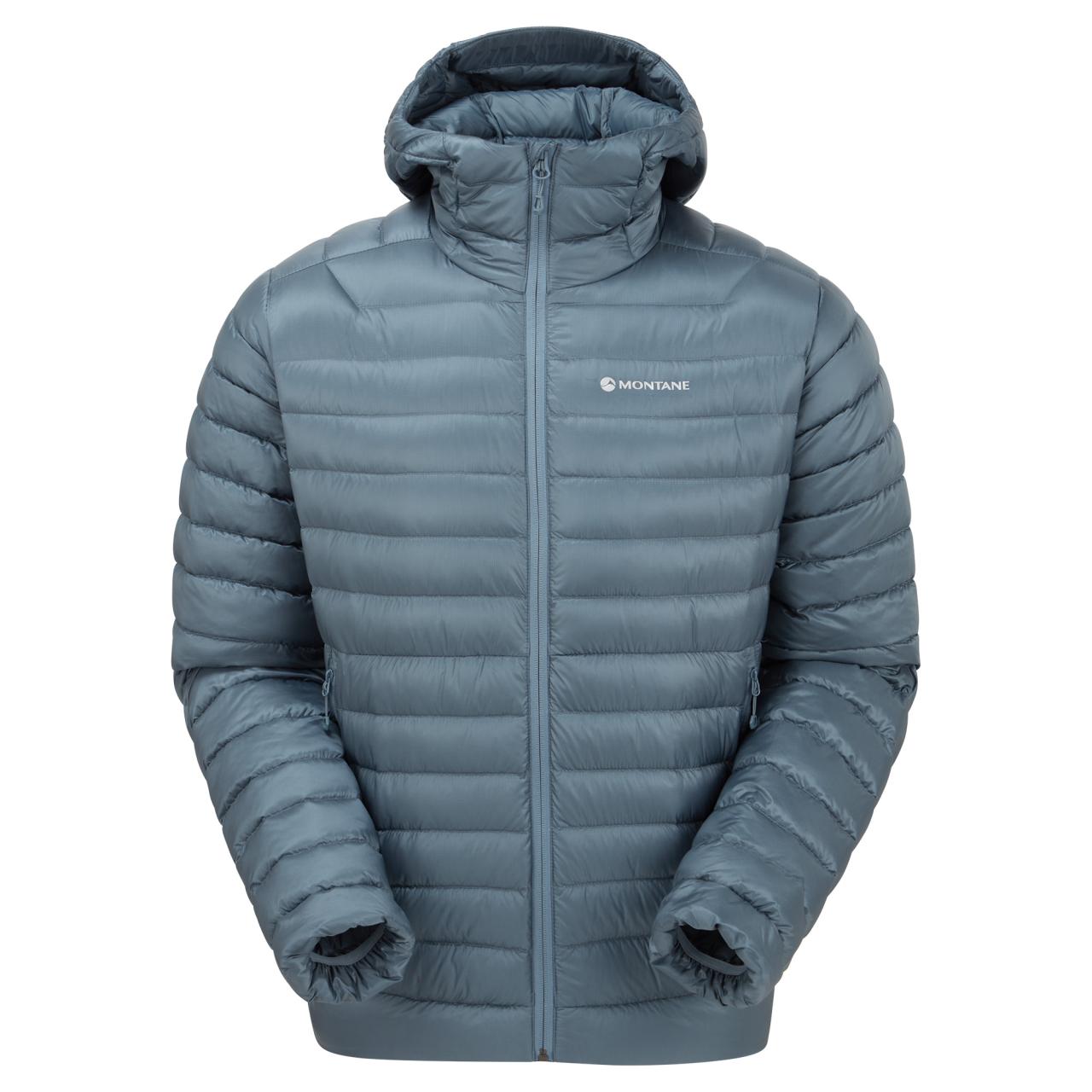 Montane pánská bunda s kapucí Anti-Freeze Hoodie Barva: stone blue, Velikost: XL