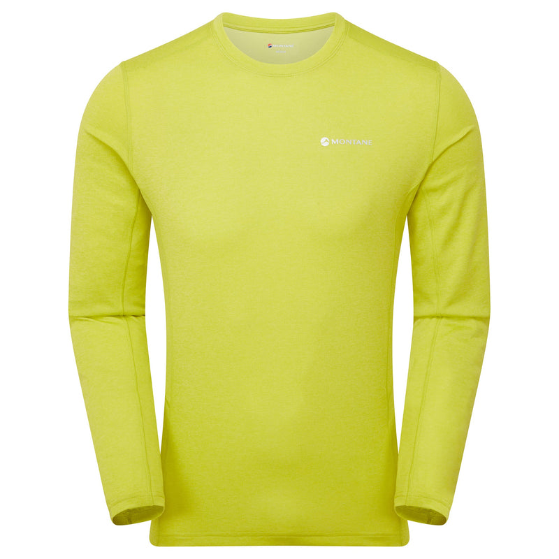 Montane pánské triko Dart Long Sleeve T-Shirt Barva: citrus spring, Velikost: S