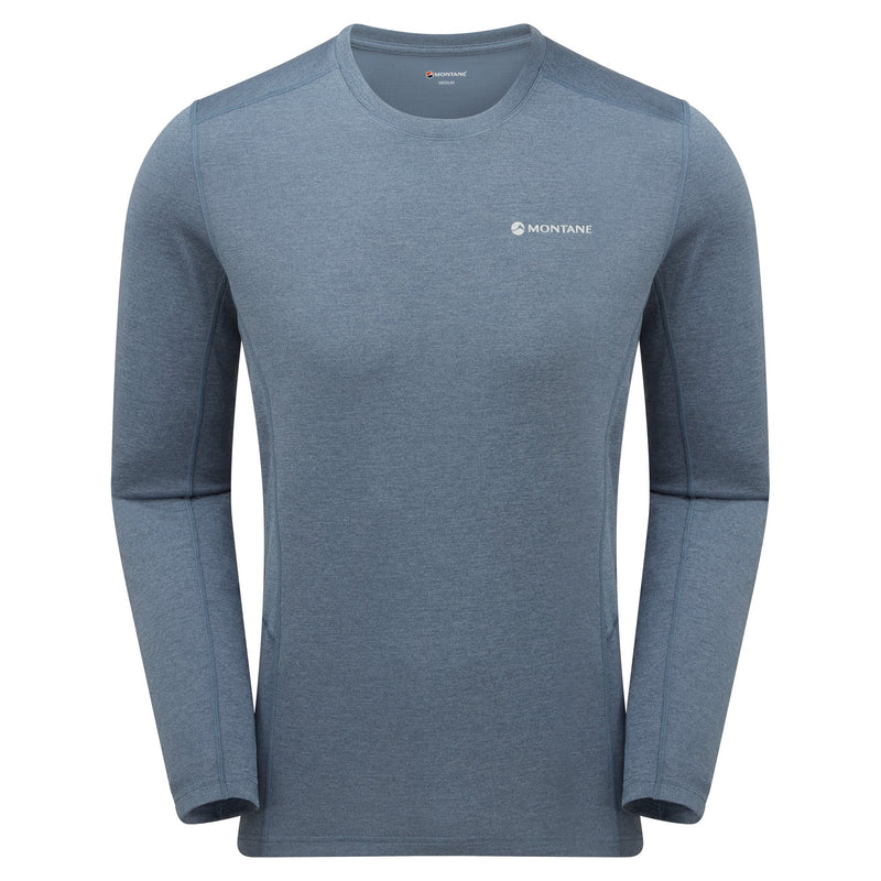 Montane pánské triko Dart Long Sleeve T-Shirt Barva: stone blue, Velikost: XXL