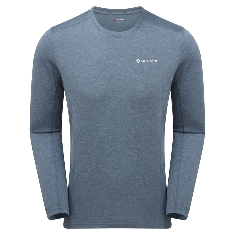 Montane pánské triko Dart Long Sleeve T-Shirt Barva: stone blue, Velikost: M