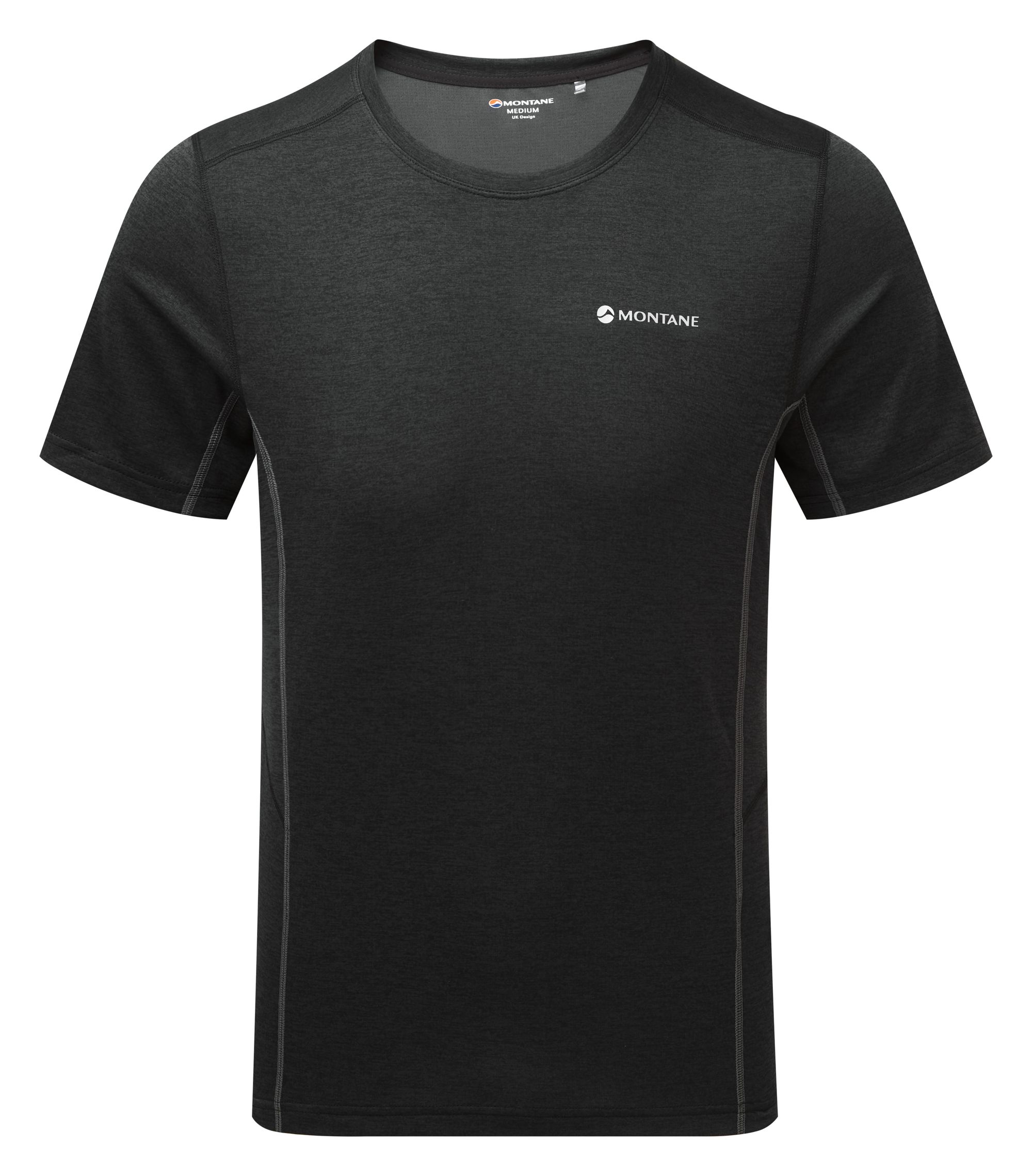 Montane pánské triko Dart T-Shirt Barva: black, Velikost: XL