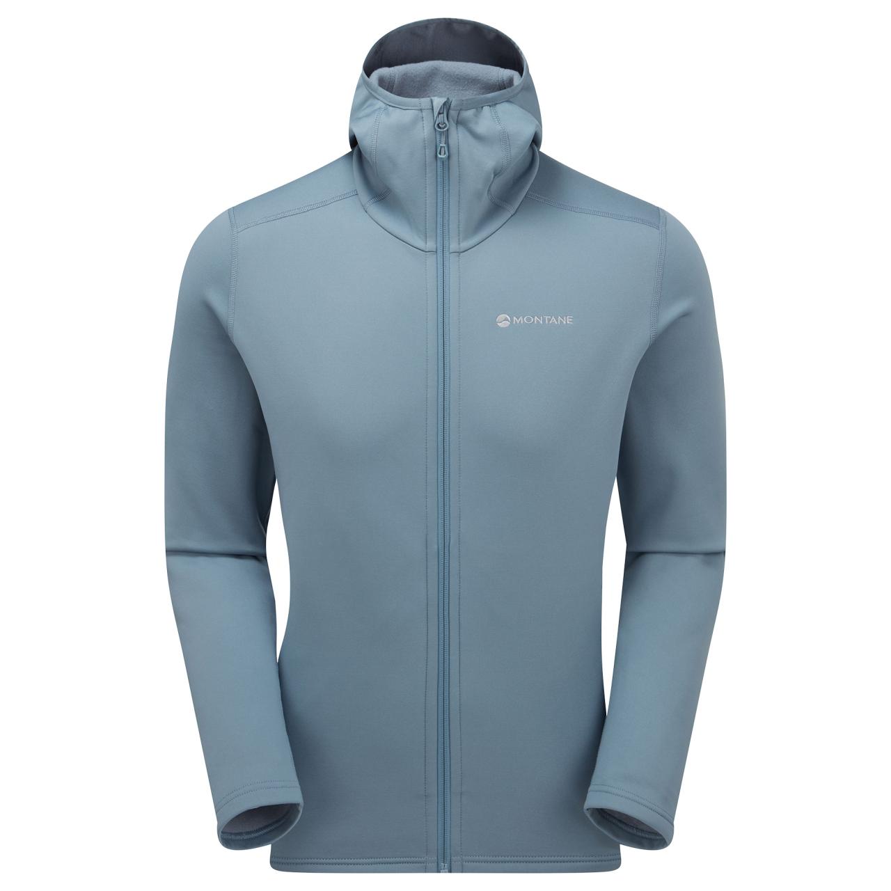 Montane pánská mikina Fury Hoodie Barva: stone blue, Velikost: XXL