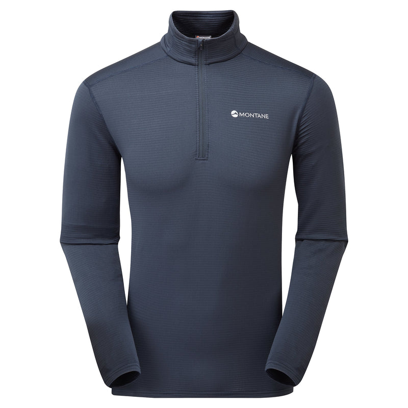 Montane pánská mikina Protium Lite Pull-On Barva: Eclipse Blue, Velikost: L