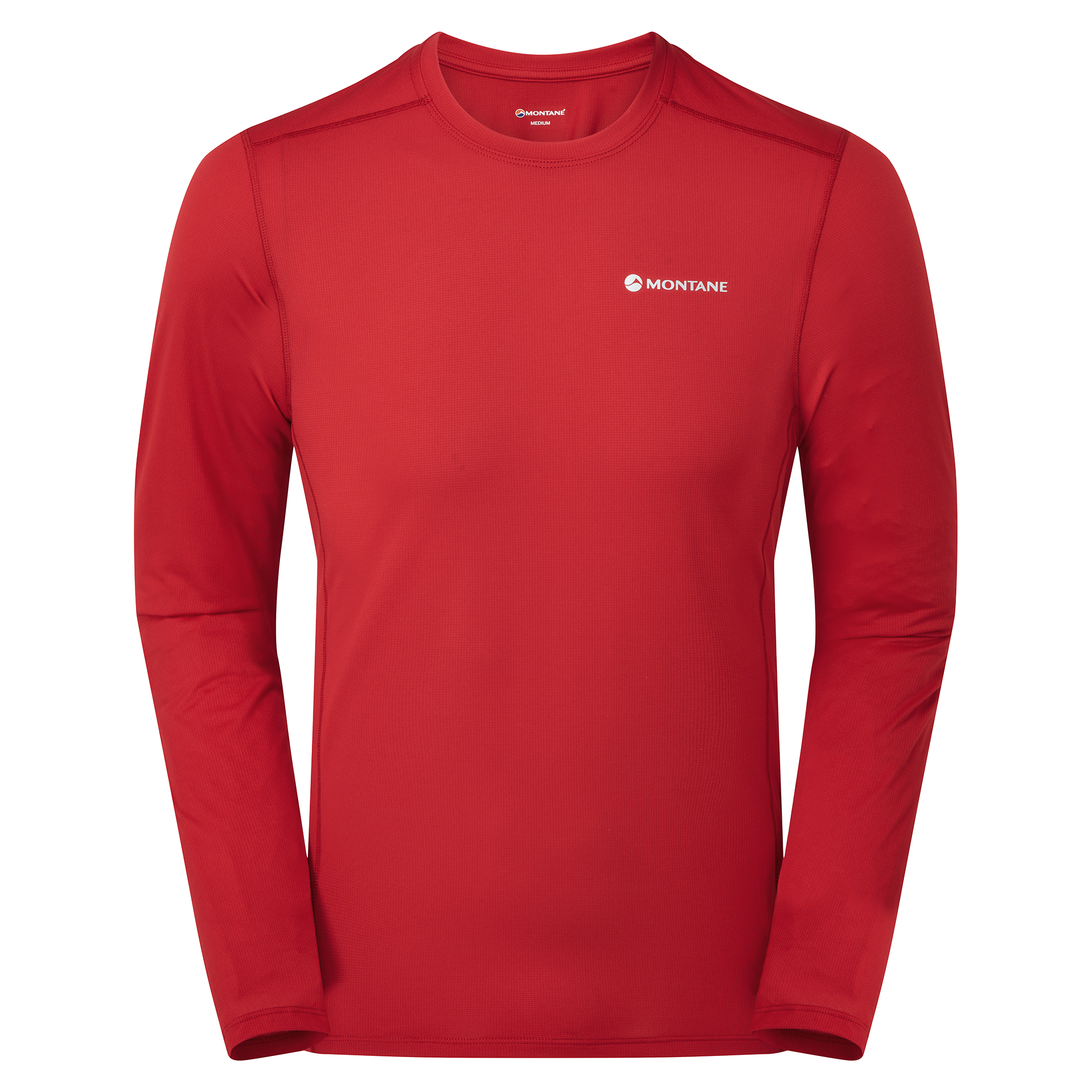 Montane pánské triko Dart Lite Long Sleeve T-Shirt Barva: acer red, Velikost: M