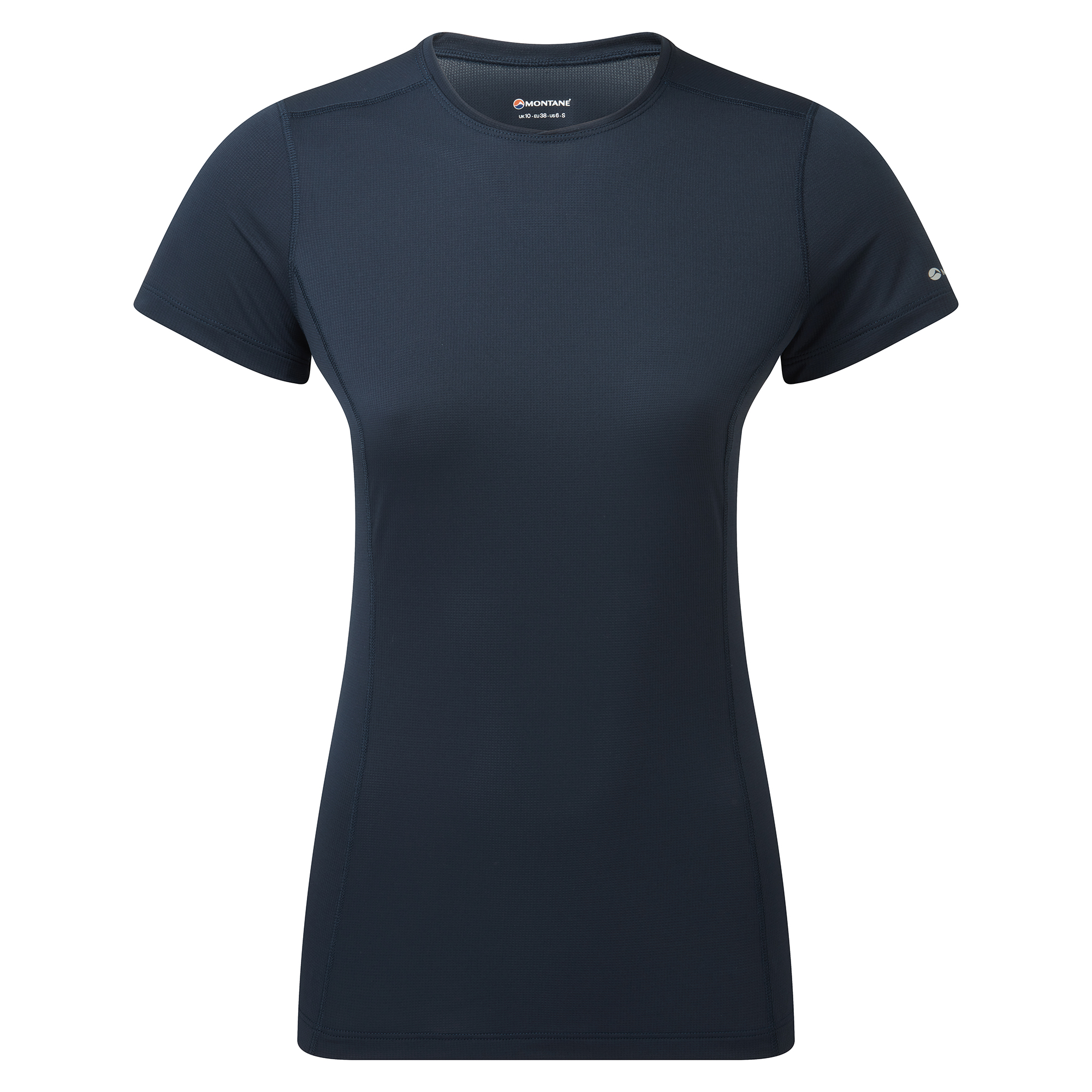 Montane dámské triko Fem Dart Lite T-Shirt Barva: Eclipse Blue, Velikost: UK14/US10/EUR42/L