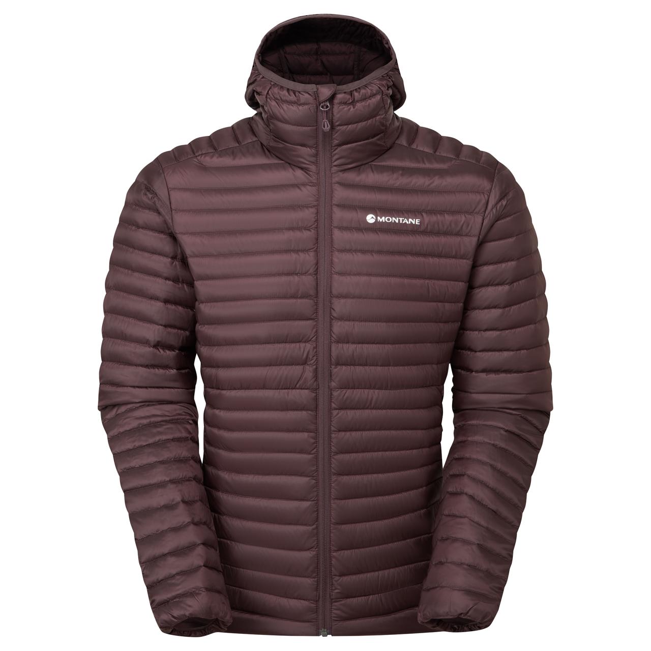 Montane pánská péřová bunda Anti-Freeze Lite Hoodie Barva: dark garnet, Velikost: XL