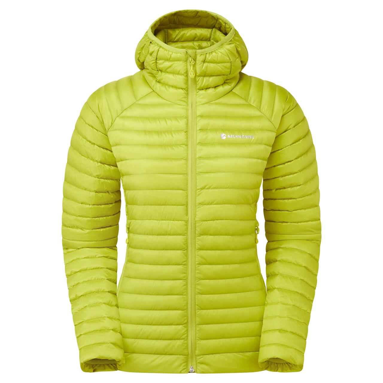 Montane dámská péřová bunda Fem Anti-Freeze Lite Hoodie Barva: citrus spring, Velikost: UK8/EUR36/US4/XS