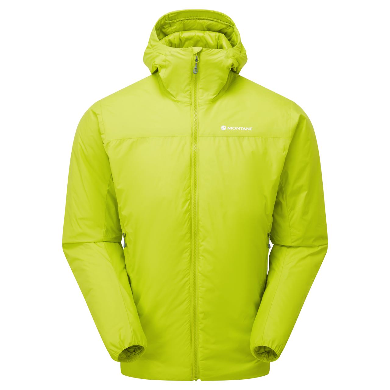 MONTANE MEN'S RESPOND HOODIE Barva: citrus spring, Velikost: S