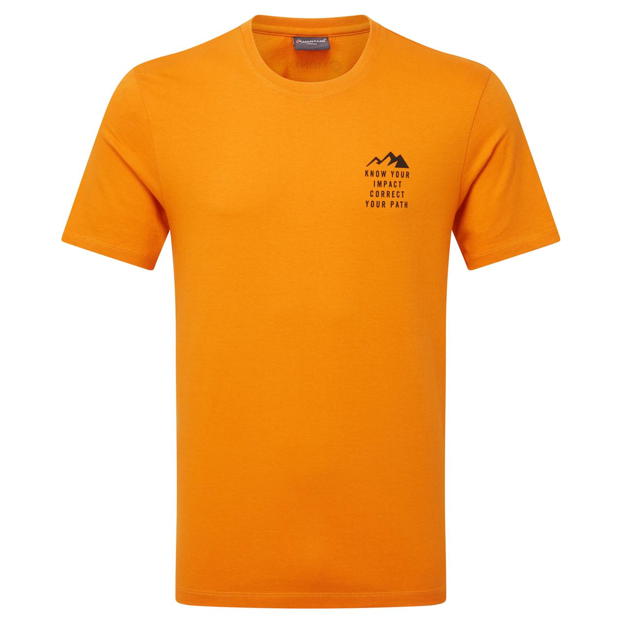 MONTANE MEN'S IMPACT COMPASS TEE Barva: Flame Orange, Velikost: XS