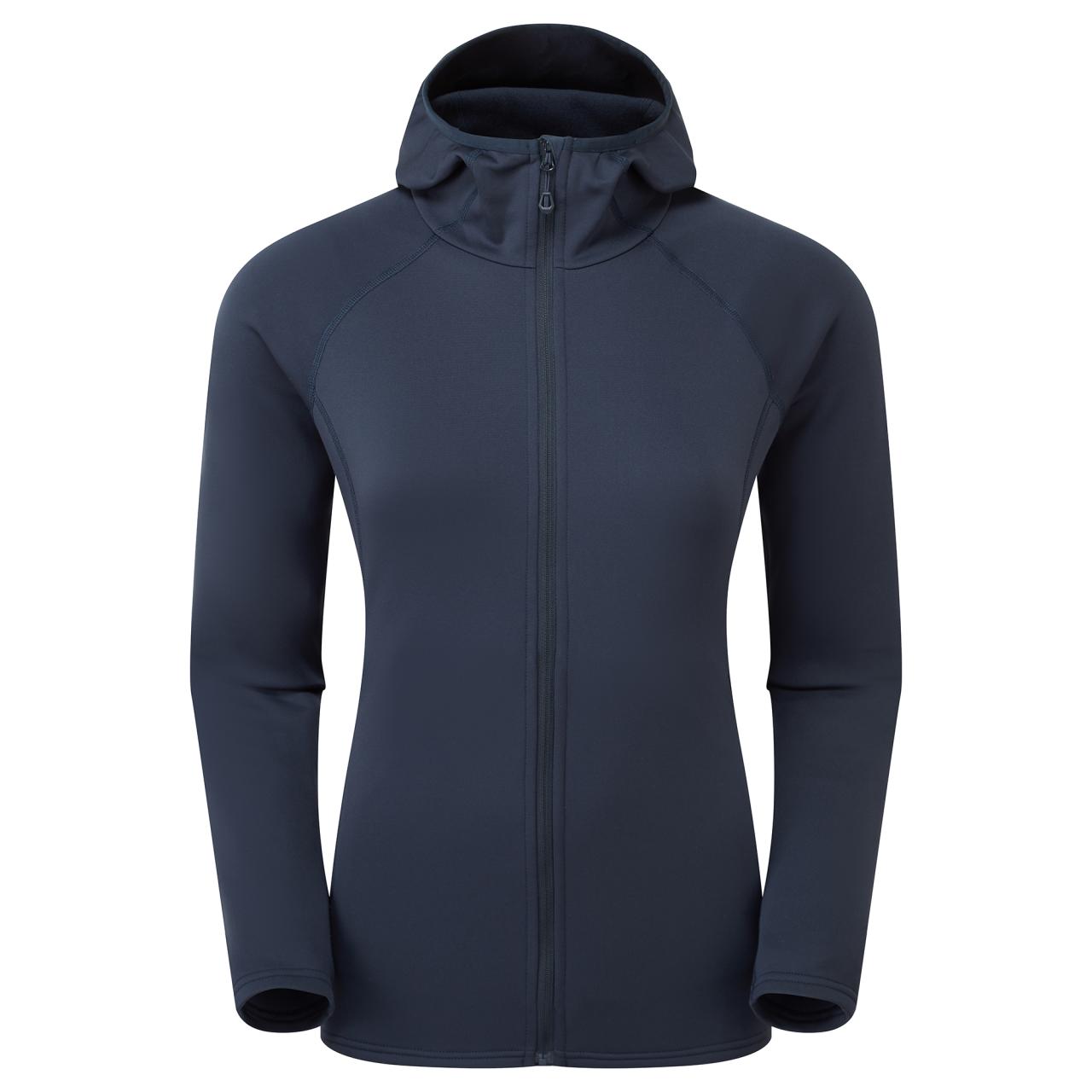 MONTANE WOMEN'S FURY LITE HOODIE Barva: Eclipse Blue, Velikost: UK16/EUR44/US12/XL