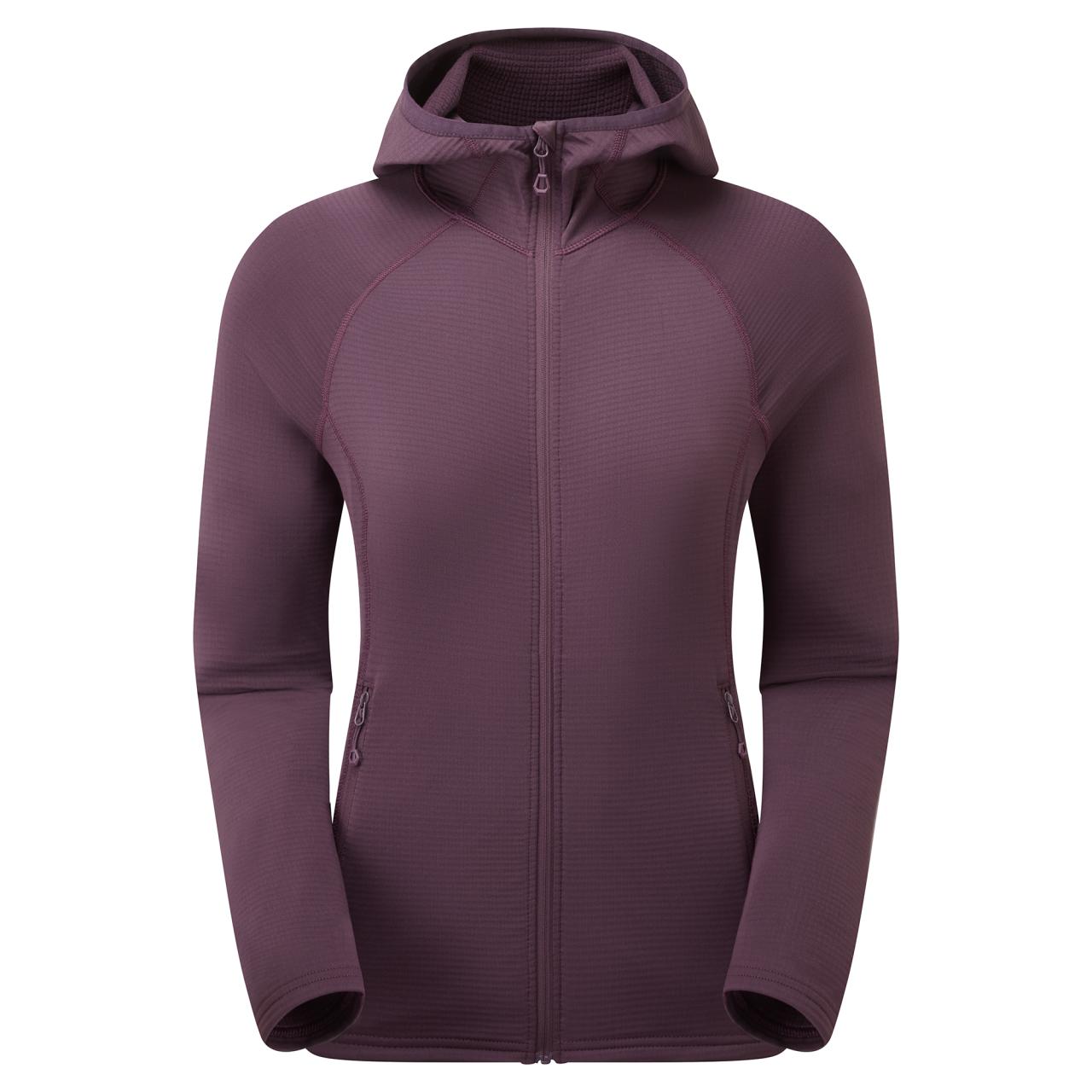 MONTANE WOMEN'S PROTIUM LITE HOODIE Barva: mulberry, Velikost: UK16/EUR44/US12/XL