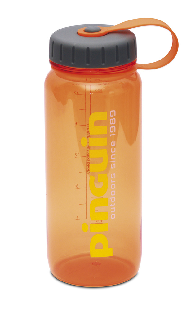 Pinguin láhev Tritan Slim Bottle 0,65L Barva: Oranžová