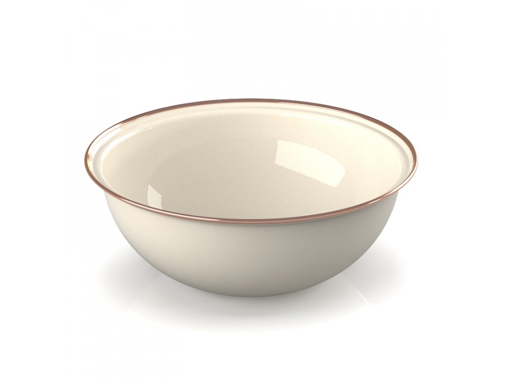 GSI Mesa 5.75" Mixing Bowl - Shadow Barva: Cream
