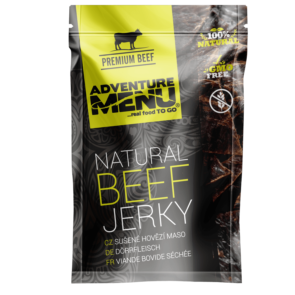 Adventure Menu hovězí Jerky Typ: Hovězí 100g