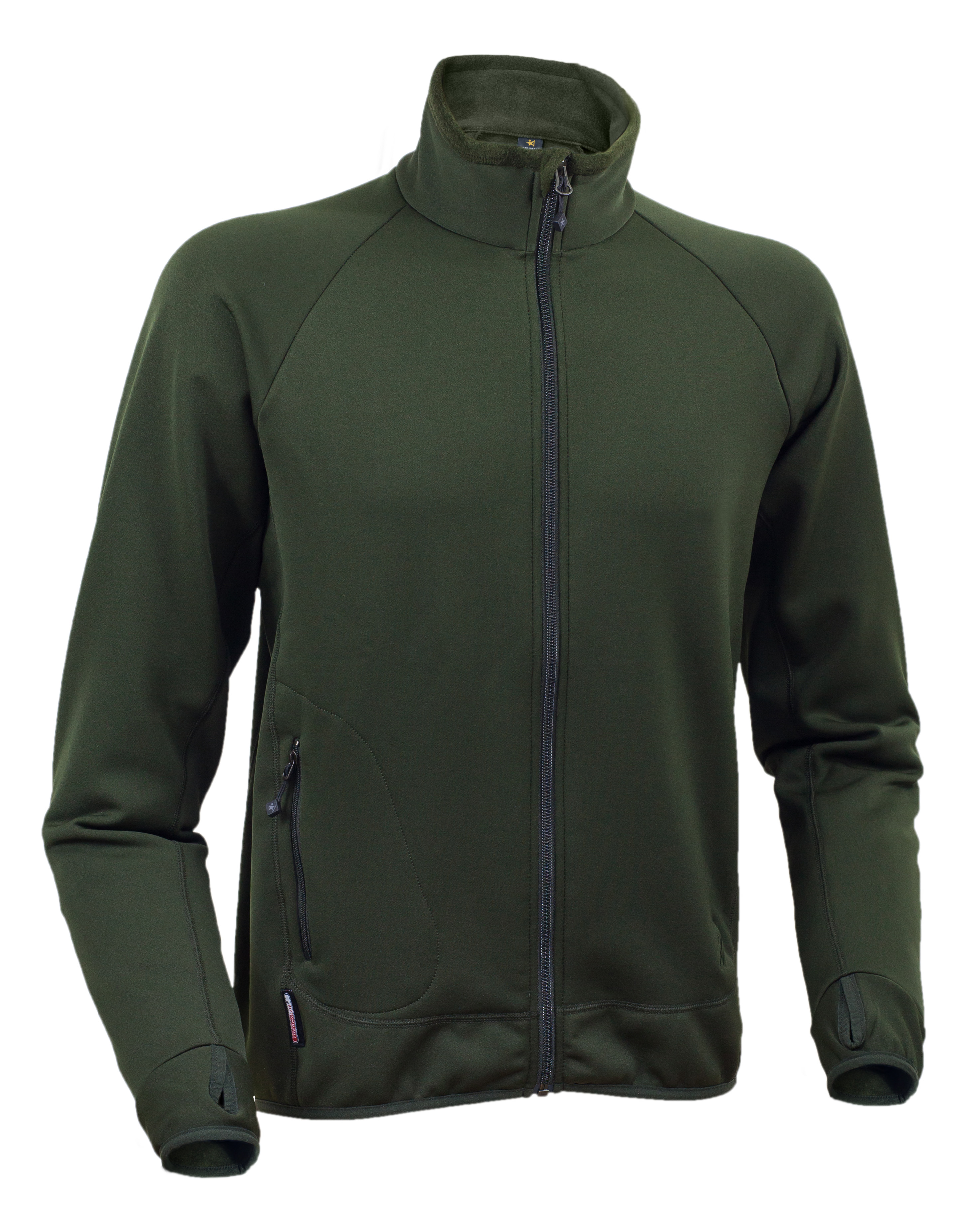 Warmpeace mikina TREVOR Powerstretch Barva: alpine green, Velikost: XL