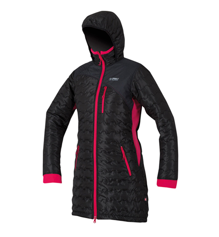 Direct Alpine kabát Block Coat 2.0 Barva: černá/růžová, Velikost: S