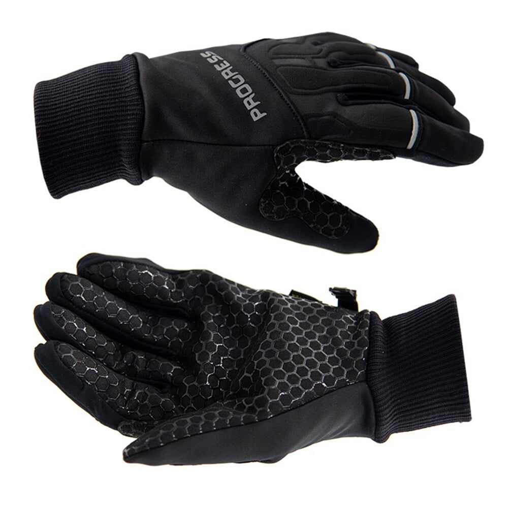 Progress rukavice SNOWRIDE GLOVES Barva: černá, Velikost: M