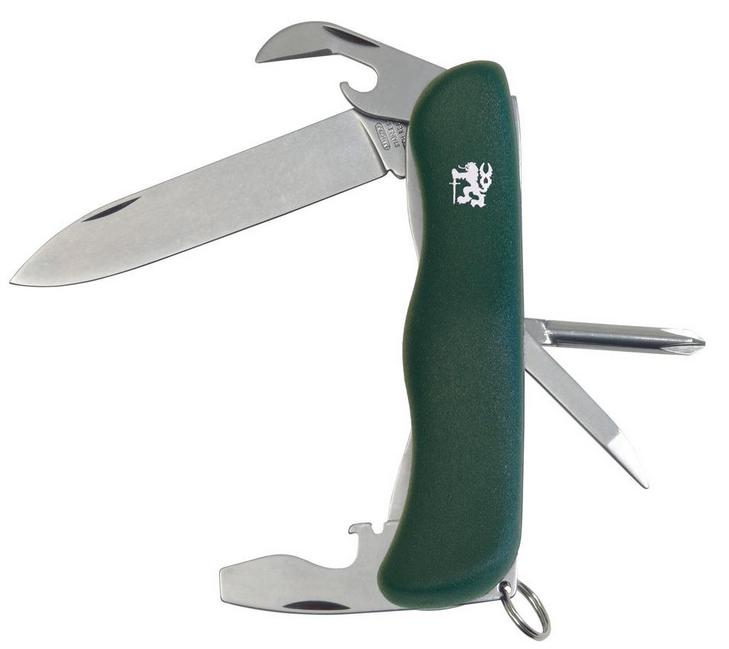 Mikov nůž Praktik 115-NH-5/BK Barva: zelená