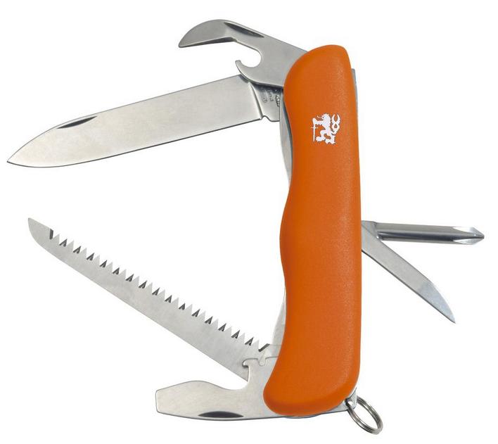 Mikov nůž Praktik 115-NH-6/BK Barva: Oranžová