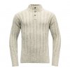 Devold vlněný svetr s knoflíky Nansen Wool Button Neck