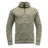 51957 8 devold vlneny svetr se zipem svalbard wool zip neck