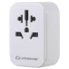 Lifeventure cestovní adaptér s USB a USB-C World to Europe Travel Adaptor with USB (& USB C)