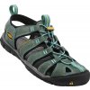 Keen dámské sandály Clearwater CNX Leather Women - Mineral Blue/Yellow