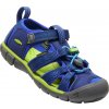 Keen dětské sandály Seacamp II CNX Children Blue Depths/Chartreuse