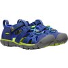 Keen dětské sandály Seacamp II CNX Children Blue Depths/Chartreuse