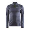 Craft polorolák CORE GAIN Midlayer M (Barva šedá (asphalt), Velikost XXL)