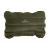 4389 Down Pillow zippered olive filled close