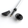 hole silva walking poles aluminum cervena 1