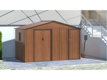 Zahradní domek FALCON 340x194 cm Walnut 4