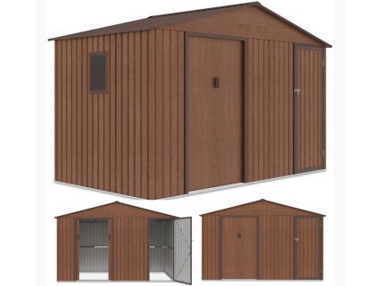 Zahradní domek FALCON 340x194 cm Walnut 6